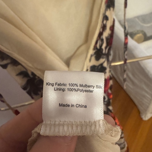 Rat & Boa • Silk Slip Dress • Floral Print • Medium - Picture 5 of 5